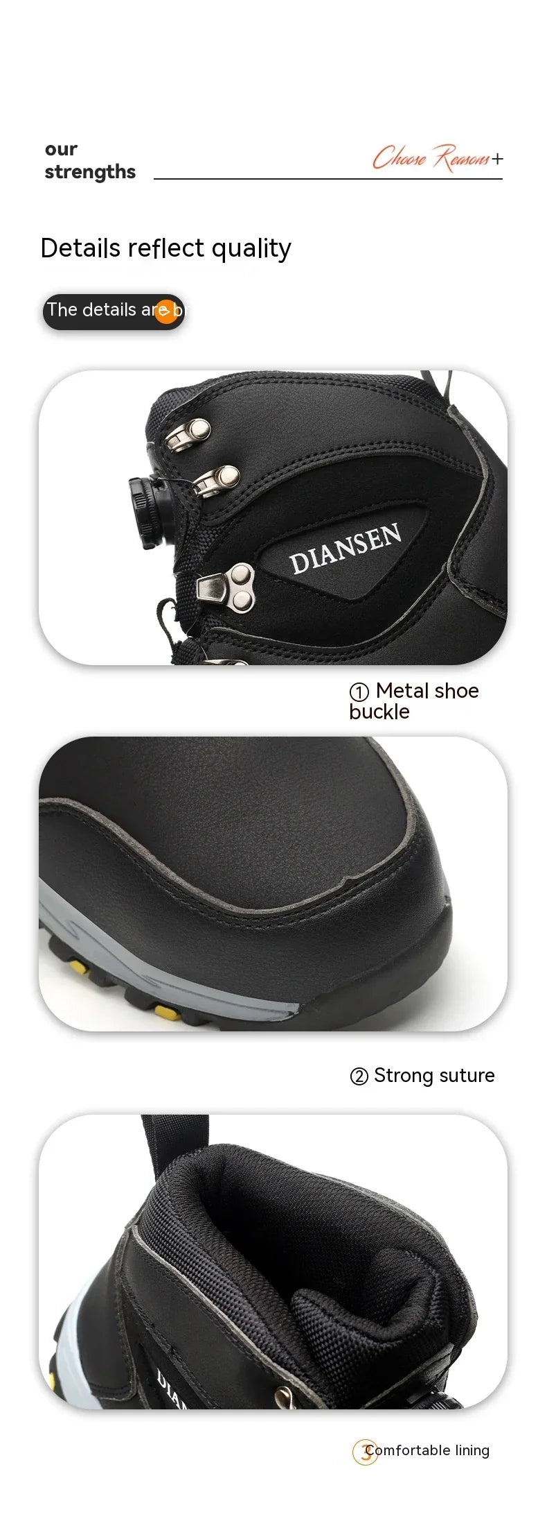 Puncture-Proof Protective Shoes Work Boots Tactical Boots Rotating Button Safety Shoes Men Work Sneakers Indestructible Shoes