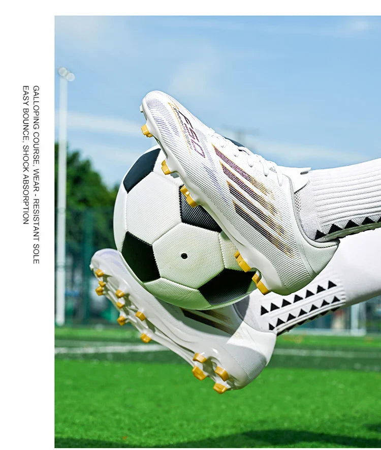 Soccer Cleats for Mens Professional Football Boots Turf Soccer Shoes Indoor/Outdoor Low-top Sneakers Zapatos De Fútbol