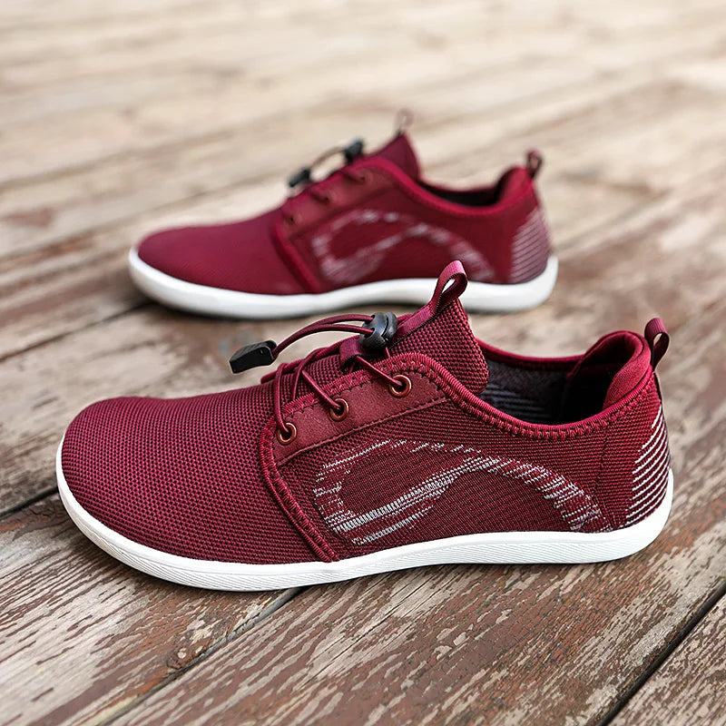 New Unisex Wider Shoes Breathable Mesh Men Barefoot Wide-toed Shoes Brand Flats Soft Zero Drop Sole Wider Toe Sneakes Large Size