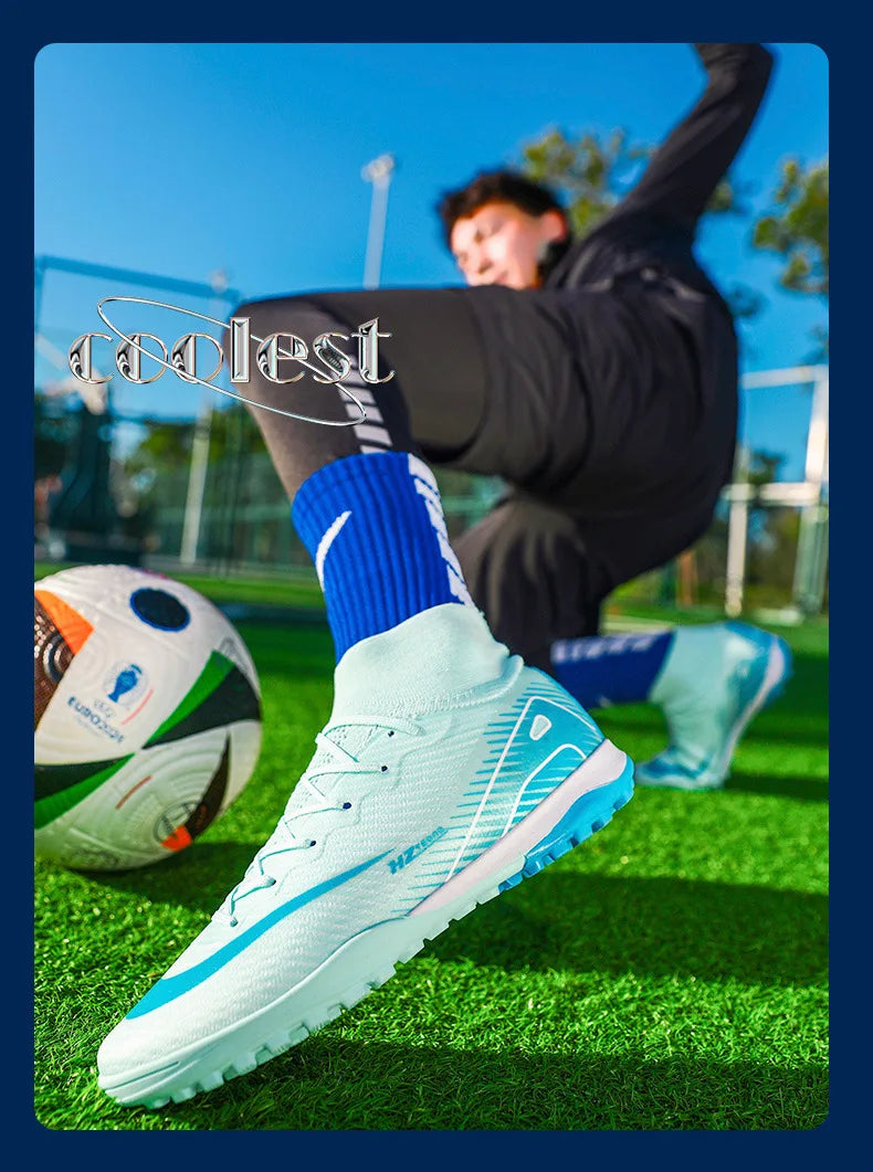 Quality Soccer Cleats for Men Soccer Shoes Society Boys Football Boots Male Football Shoes Sneakers Unisex Soccer Boots