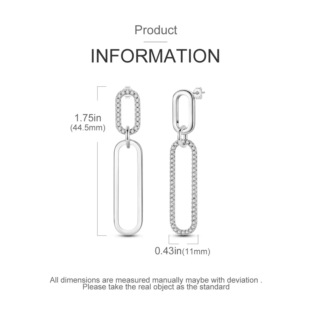 925 Sterling Silver Multi Layer Starry Tassel Drop Earrings Women Earrings Charm Trend Versatile Party Jewelry Gifts