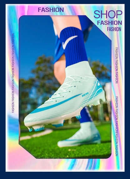 Quality Soccer Cleats for Men Soccer Shoes Society Boys Football Boots Male Football Shoes Sneakers Unisex Soccer Boots