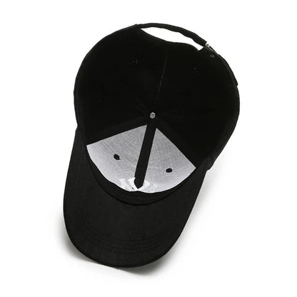 Fashion Korean Letter MY Baseball Cap 3D Embroidery Dad Hat Men