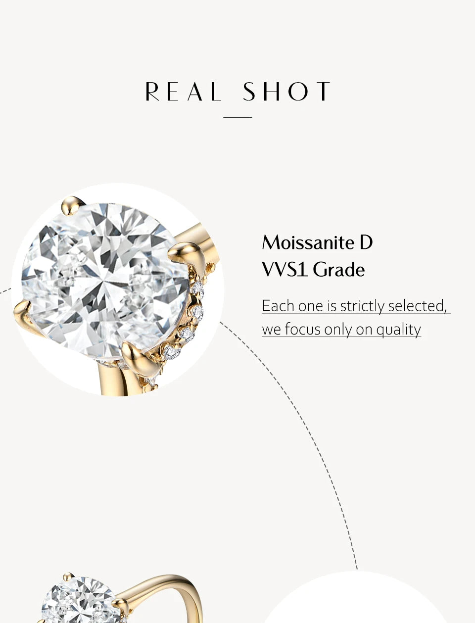 Oval Cut 9*7mm 2CT D VVS1 Moissanite Rings S925 Sterling Silver for Women Engagement Wedding Lady's Jewelry Gift Luxury