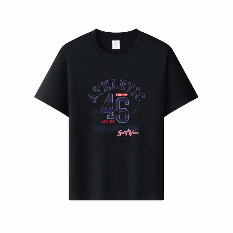 NYC New York City USA Graphic Men's Summer Cotton TShirt Streetwear & Urban Style Round Neck Short Sleeve Slight Stretch