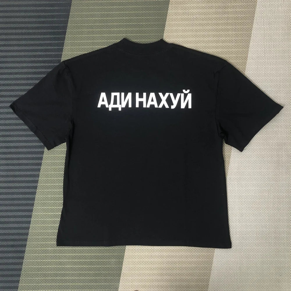 SAINT OF MICHAEL T Shirt For Men Kanye West DONDA Streetwear Quality Clothing Loose Oversized Cotton Tops Tee For Men Unisex