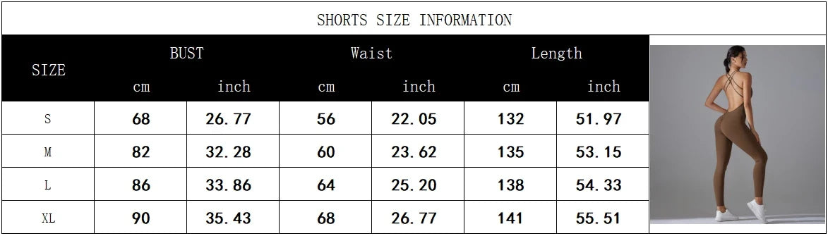 Sexy Backless Bodycon Scrunch Jumpsuit Raises Butt Women Dance Fitness Overalls Push Up Sleeveless Yoga Sport Jump Suit