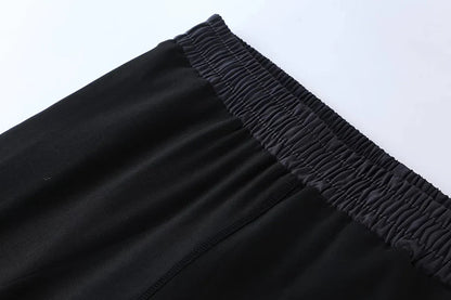 Men Tight Sport 2 In 1 Cropped Pants 2024 Summer Elastic Quick-dry Compression Workout Training Exercise Running Sports Shorts