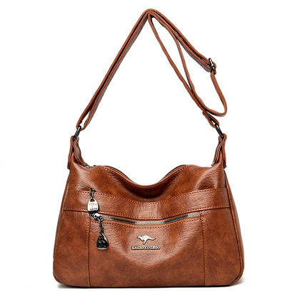 New Genuine Brand Leather Sac Luxury Handbags Purses Women Bags Designer Shoulder Crossbody Messenger Bags 2024 Female Hand Bag