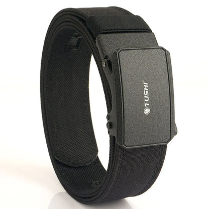Automatic Buckle Comfortable Nylon Military Gun Belt Outdoor Hunting Multifunctional IPSC Tactical Canvas Belt Men Belt
