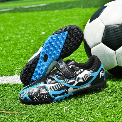 Soccer Shoes with Rubber Soles for Kids, Multicolor FG & TF Training Styles