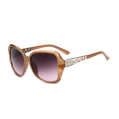 New 2022 big box polarized sunglasses han edition tide female uv web celebrity sunglasses driving round glasses female