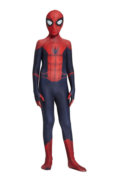 3D Mask Costume for Kid Adult Miles Morales Spider-Man Cosplay Bodysuit Halloween Carnival Superhero Full Body Zentai Jumpsuit