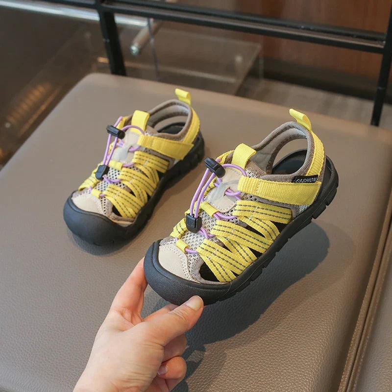 Summer Baby Girls Boys Sandals Children Barefoot Beach Sandals Non Slip Soft Sole Kids Casual Sneakers Outdoor Student Shoes