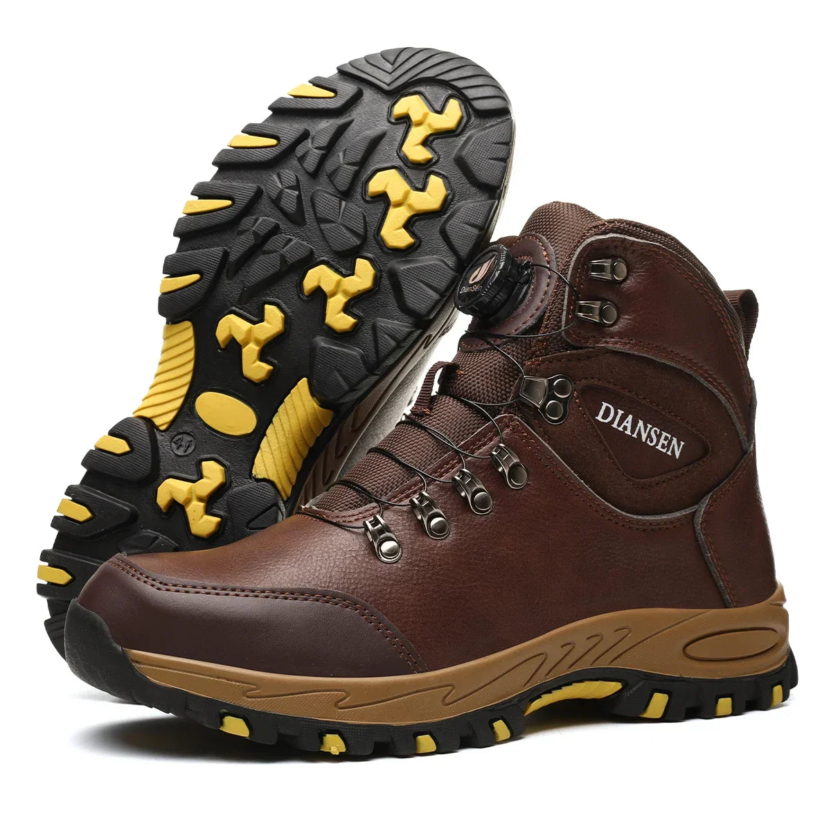 Puncture-Proof Protective Shoes Work Boots Tactical Boots Rotating Button Safety Shoes Men Work Sneakers Indestructible Shoes