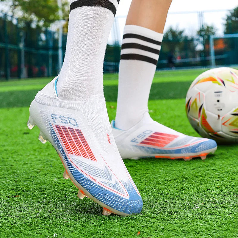 New Men Soccer Shoes Cleats Ultralight Outdoor Professional Football Boots Unisex Hot Sale Women Match FG Sneakers High-quality