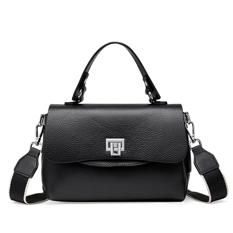 Women Genuine Leather Top-handle Bag Envelope Bags Luxury Designer Shoulder Handbag Ladies Elegant Crossbody For Ladies