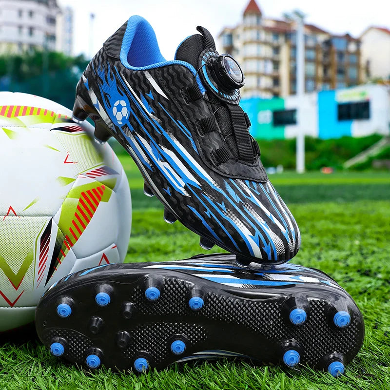 Kids Football Field Boots Boys Girls Indoor Society Football Shoes Futsal Non Slip Professional Fast Men Soccer Cleats Sneakers