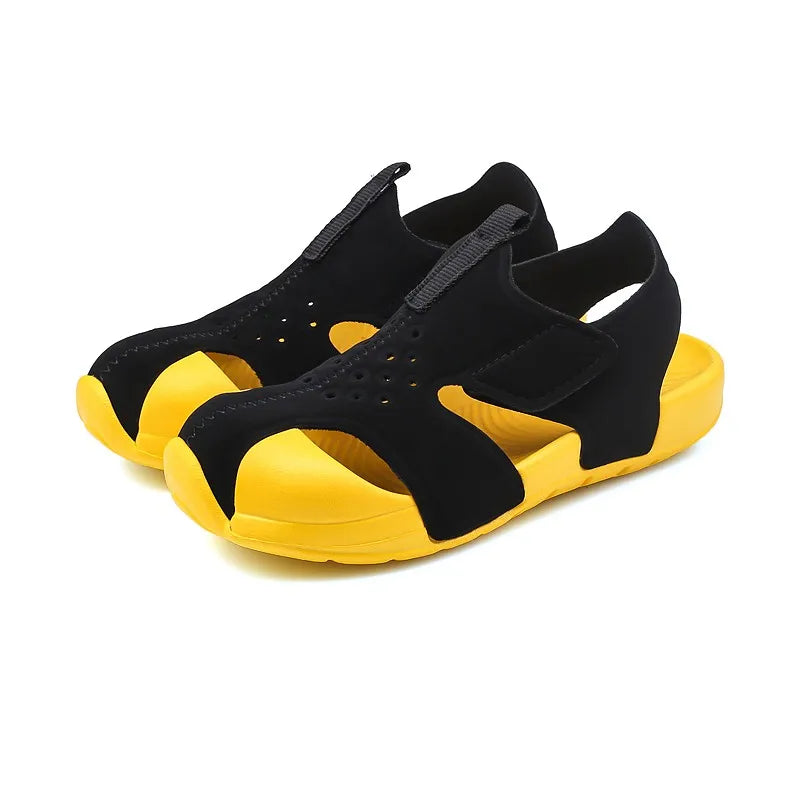 Summer Children's Beach Sandals Non-slip Soles Soft Comfortable Fashion Sports  Casual Boys Girls Baby Shoes Kids Flats Sandals