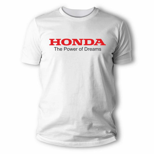 2026 Men's and Women's T-shirts, Summer Y2K Style, Honda Racing High-End Pure Cotton Short-Sleeve Shirts