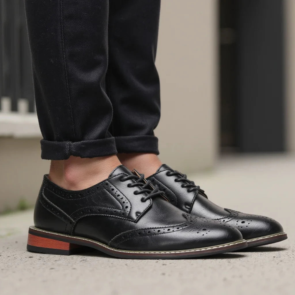 Leather Shoes For Men Business Stylish Gentleman'S Comfortable Formal Shoe