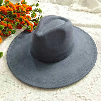Hats Blank Hats for Burning Multicolor teardrop shaped Top 9.5cm Brim Unisex Jazz Hat Church Hat