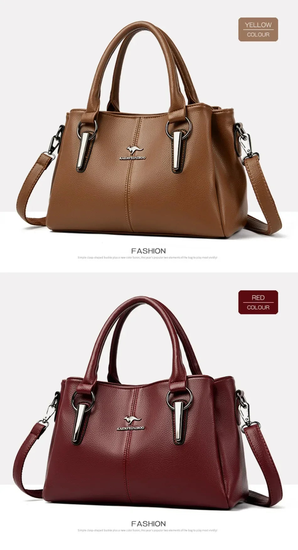 Genuine Fashion 3 Layers Luxury Handbags Women Bags Designer HIgh Quality Leather Crossbody Bags for Women 2024 Shoulder Bag