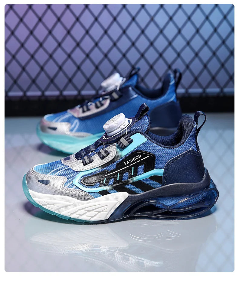 New Children Casual Shoes Four Seasons Kids Mesh Sneaker Non-slip Basketball Sports Shoes Boys Girls Sneaker Outdoor Shoes