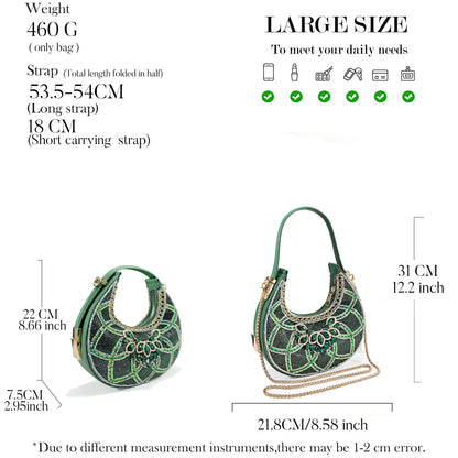 African Shoe and Bag Set for Wedding Women Shoes and Bag To Match Set with Rhinestone Italy Pumps Women Shoes Luxury
