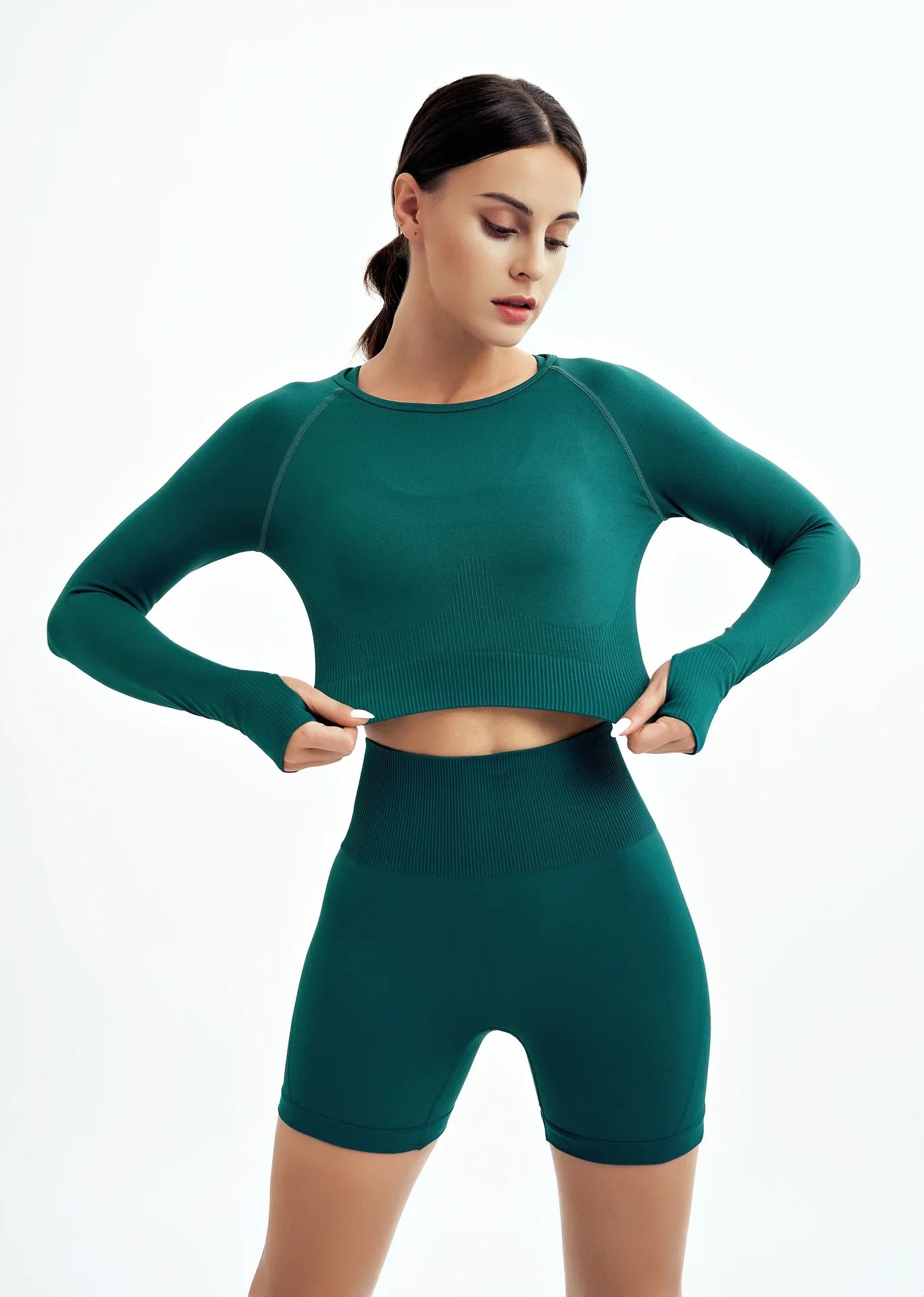 Seamless Yoga Set Gym Clothes Sportswear Yoga Suits For Women