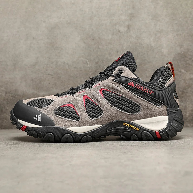 New Non-slip Wear Resistant Men‘s Outdoor Hiking Shoes Breathable Splashproof Climbing Men Sneaker Hunting Mountain Shoes