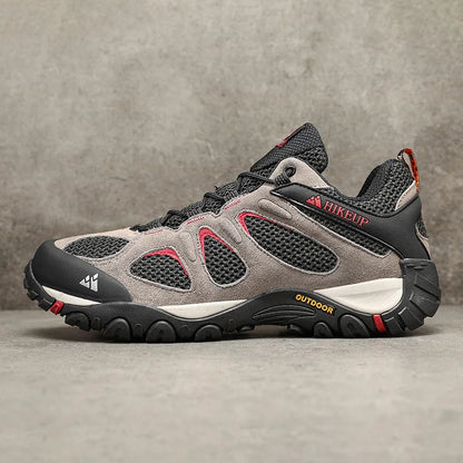 New Non-slip Wear Resistant Men‘s Outdoor Hiking Shoes Breathable Splashproof Climbing Men Sneaker Hunting Mountain Shoes