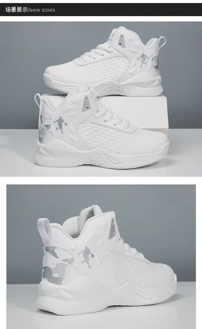 2024 New Children's Basketball Shoes for Boys Non-slip Kids Sport Shoes Wear-resistant Outdoor Kids Girls Sneakers Trainers