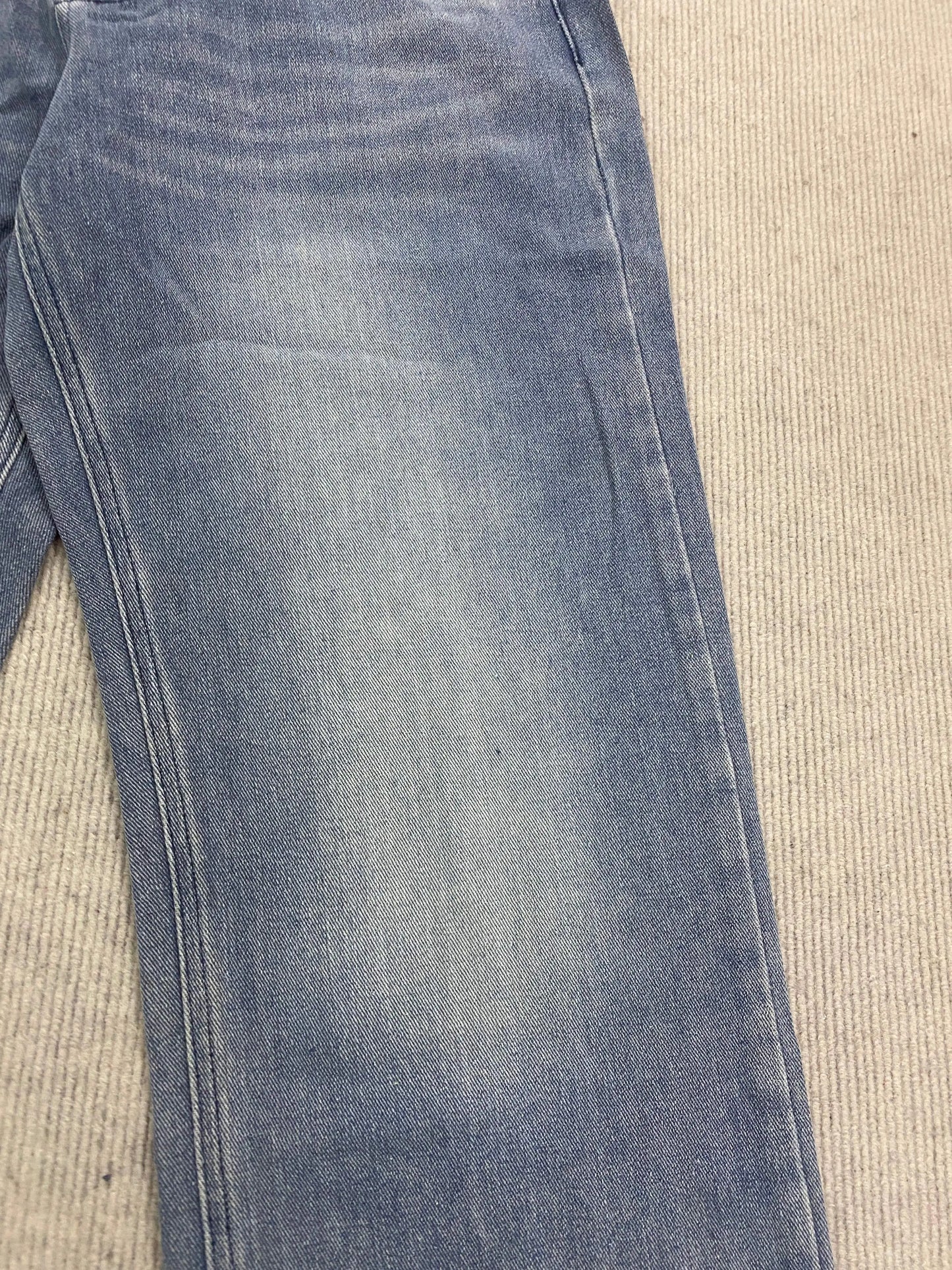 Calça jeans unissex estilo casual de rua, estilo ins, corte reto, lavagem envelhecida retrô, usada, novidade primavera 2026, street style americano.
