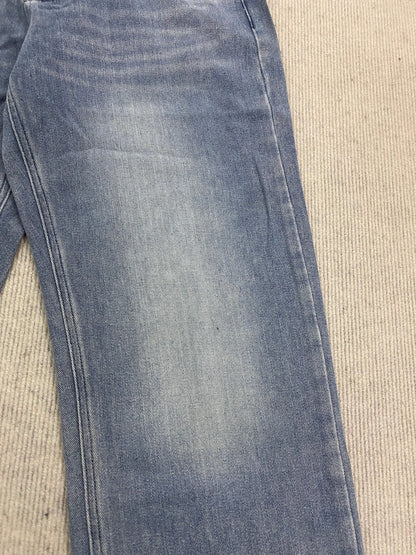 Calça jeans unissex estilo casual de rua, estilo ins, corte reto, lavagem envelhecida retrô, usada, novidade primavera 2026, street style americano.