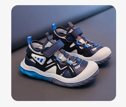Luxury Kids Shoes Boys Sandals Non-slip Outdoor Hiking Sports Shoes Children Breathable Comfort Sports Sandals for Boy