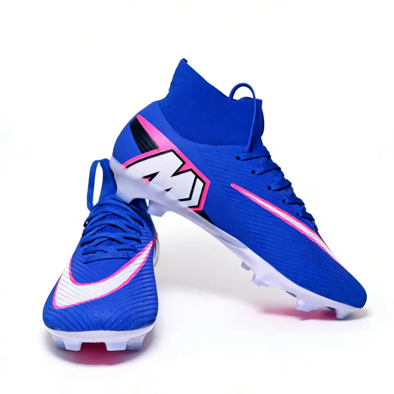 999Y High Quality Mens Soccer Shoes Turf Soccer Cleats for Boys Sneakers TF/FG Training Football Boots Chuteira Campo 35-45