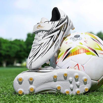 New Kid Professional Football Boots Soccer Shoes Match Boys Sports Shoes Comfortable Sneakers Match Outdoor Non-Slip Unisex