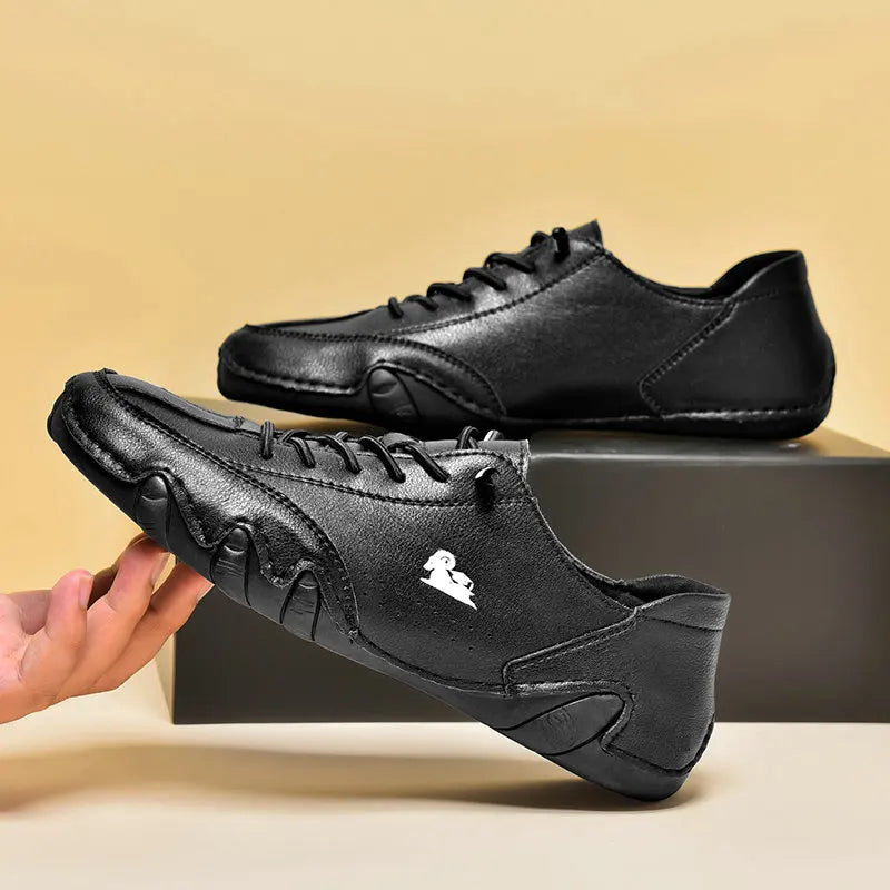 Men's shoes four season new plus size casual shoes fashion low-top soft sole breathable outdoor shoes men's sports walking shoes