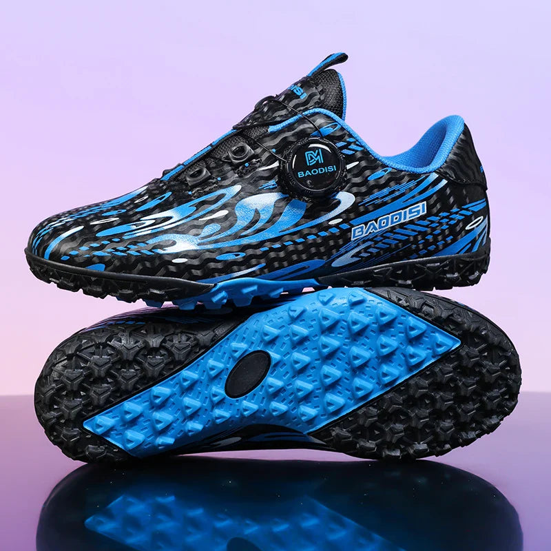 New Kids Football Boots Society Cleats Soccer Shoes Professional Children Football Field Boots Original Non Slip Sneakers Fast