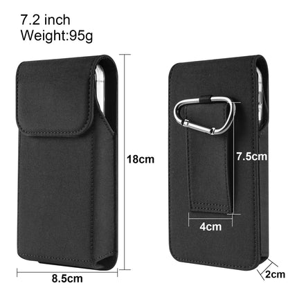 Nylon Belt Clip Phone Case Man Waist Bag For iPhone 17 16 15 14 13 Pro Max Samsung S25 S24 S23 S22 S21 Plus Redmi Holster Cover
