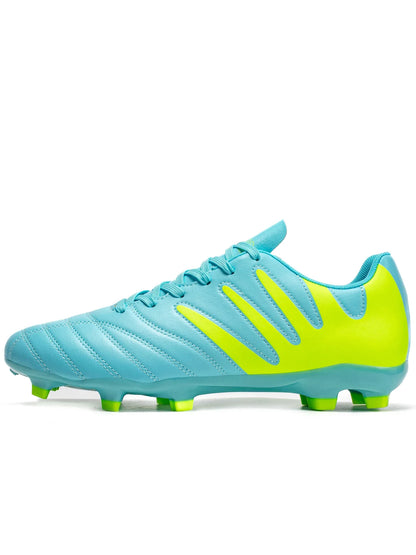 AG FG Outdoor Soccer Boots Breathable PU Fabric Upper TPU Reinforced Sole Wear Resistant Boys Girls Professional Football Shoes