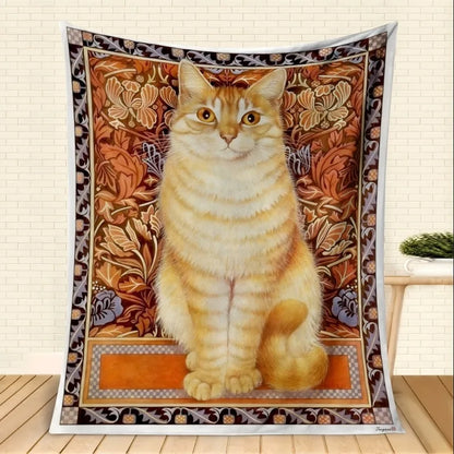 1PC Throw Cute Animals theme Cats Dogs Lover Flannel Blanket Gifts Soft Warm thin Blankets for Sofa Bed Car Camping all season
