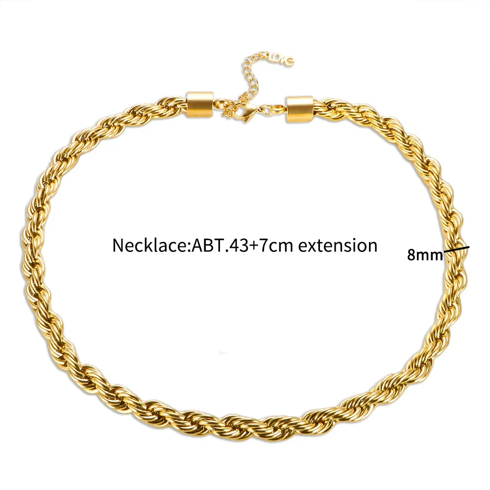 Stainless Steel Envelope Pendant Necklace Metal Waterproof Jewelry For Women