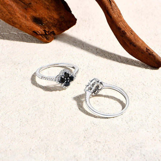 Classic Moissanite Rings for Women D Color VVS1 Real 925 Sterling Silver Engagement Wedding Party Exquisite FineJewelry