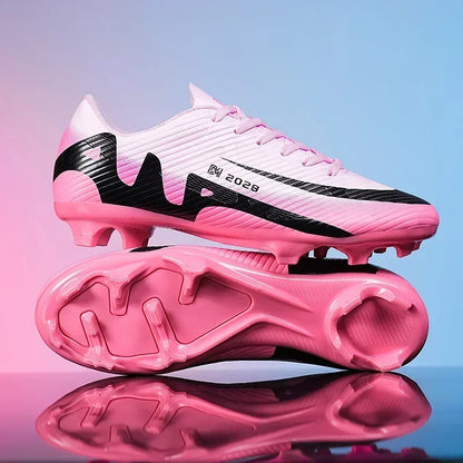 New Men Soccer Shoes FG/TF Hot-selling Boy High-quality Ultralight Cleats Non-Slip Football Boots Match Sneakers Futsal Indoor
