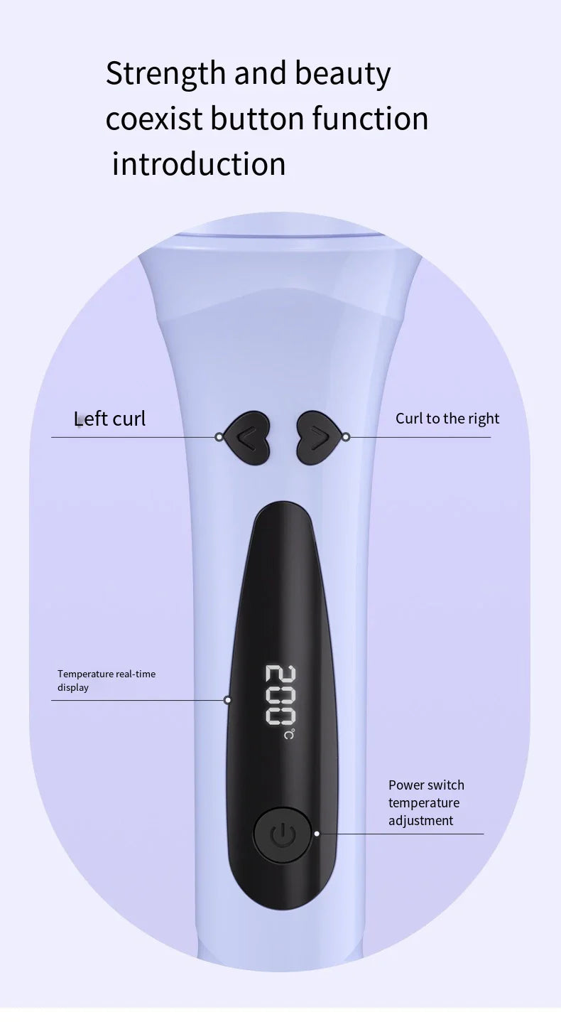 Fast Heating 28MM Auto Rotating Ceramic Hair Roller Professional Curling Iron Curling Wand Hair Waver