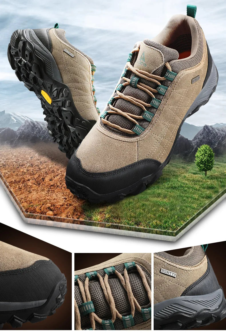 Hiking Shoes Mens Luxury Designer Winter Climbing Trekking Sneakers for Men Leather Outdoor Sports Work Man Shoes 110282A