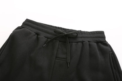 Men's 2025 high-quality sportswear sweatshirt + sweatpants, fashionable sportswear sweatshirt set for spring and autumn