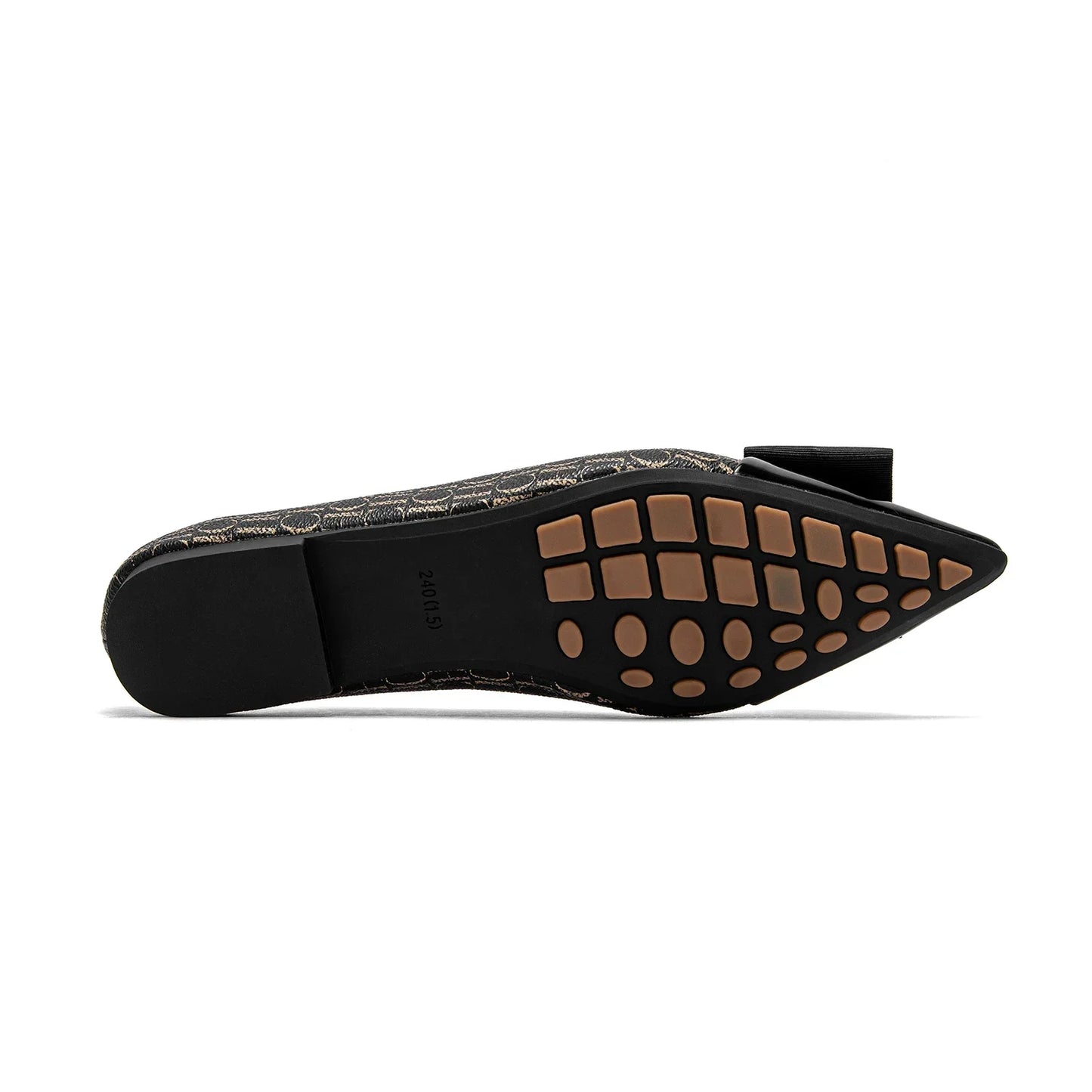 Flat Shoes 2025 Women's  New Pointed Shoes Bow Flat Shoes Woman Commuter